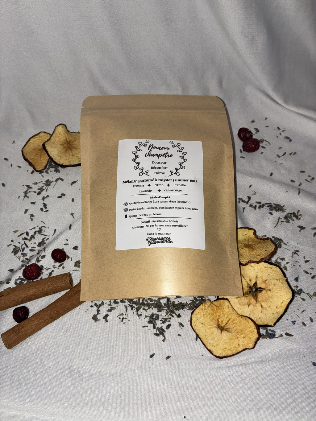 Douceur champêtre Simmer Pot  – Mélange parfumé à mijoter