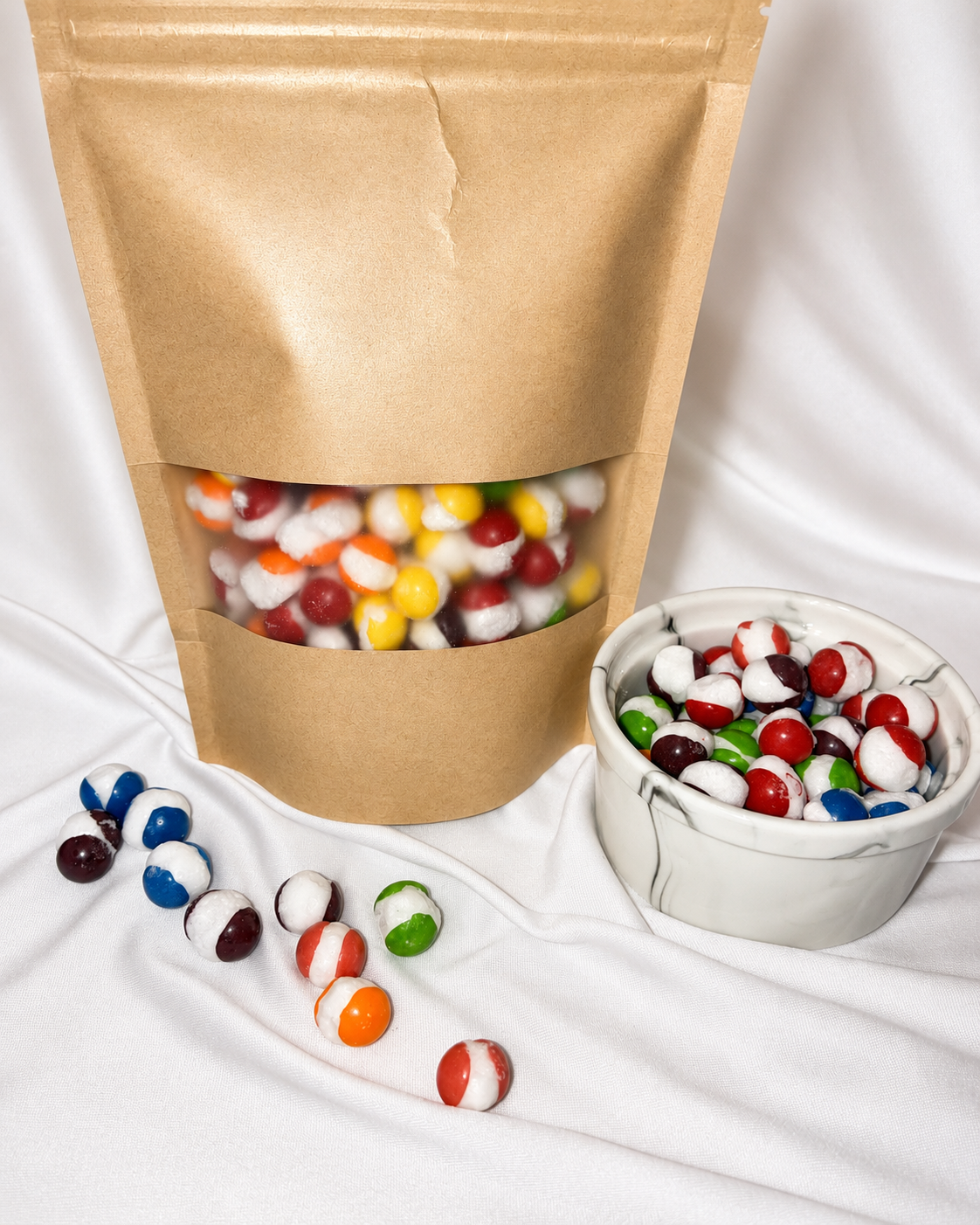 Bonbons lyophilisés style Skittles / Freeze Dried Candy